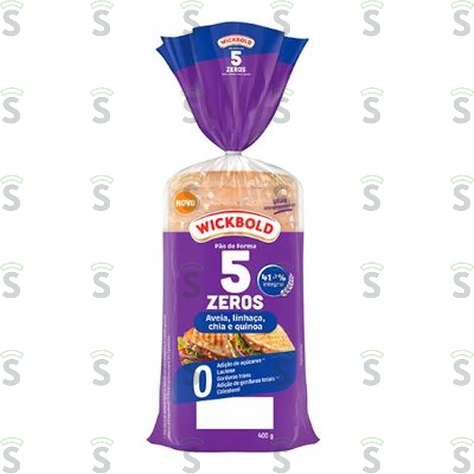 WICKBOLD PAO 5 ZERO 400G AVEIA E LINHACA