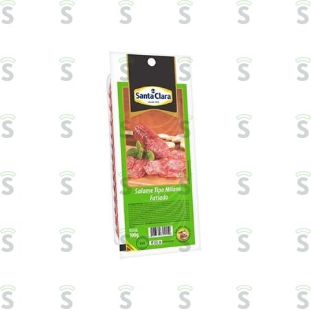  Santa Clara-salame Milano 100g Fatiado