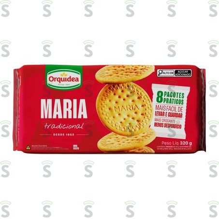  Orquidea-biscoito 320g Maria