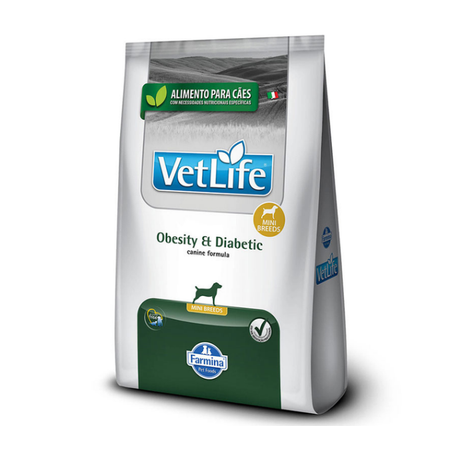 Ração Vet Life para Cães Obesity Mini 2Kg