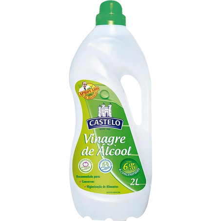 Vinagre Castelo 2 Litros - Álcool