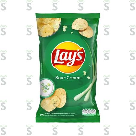  Batata Lays Sour Cream 80g