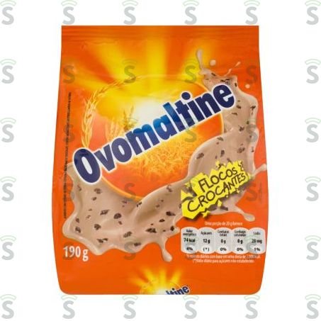  Ovomaltine-alimento 190g Flocos Crocante