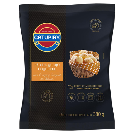 Pão de Queijo Catupiry 380g - Coquetel