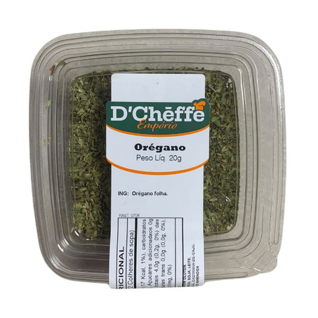 Tempero orégano d´cheffe 20g