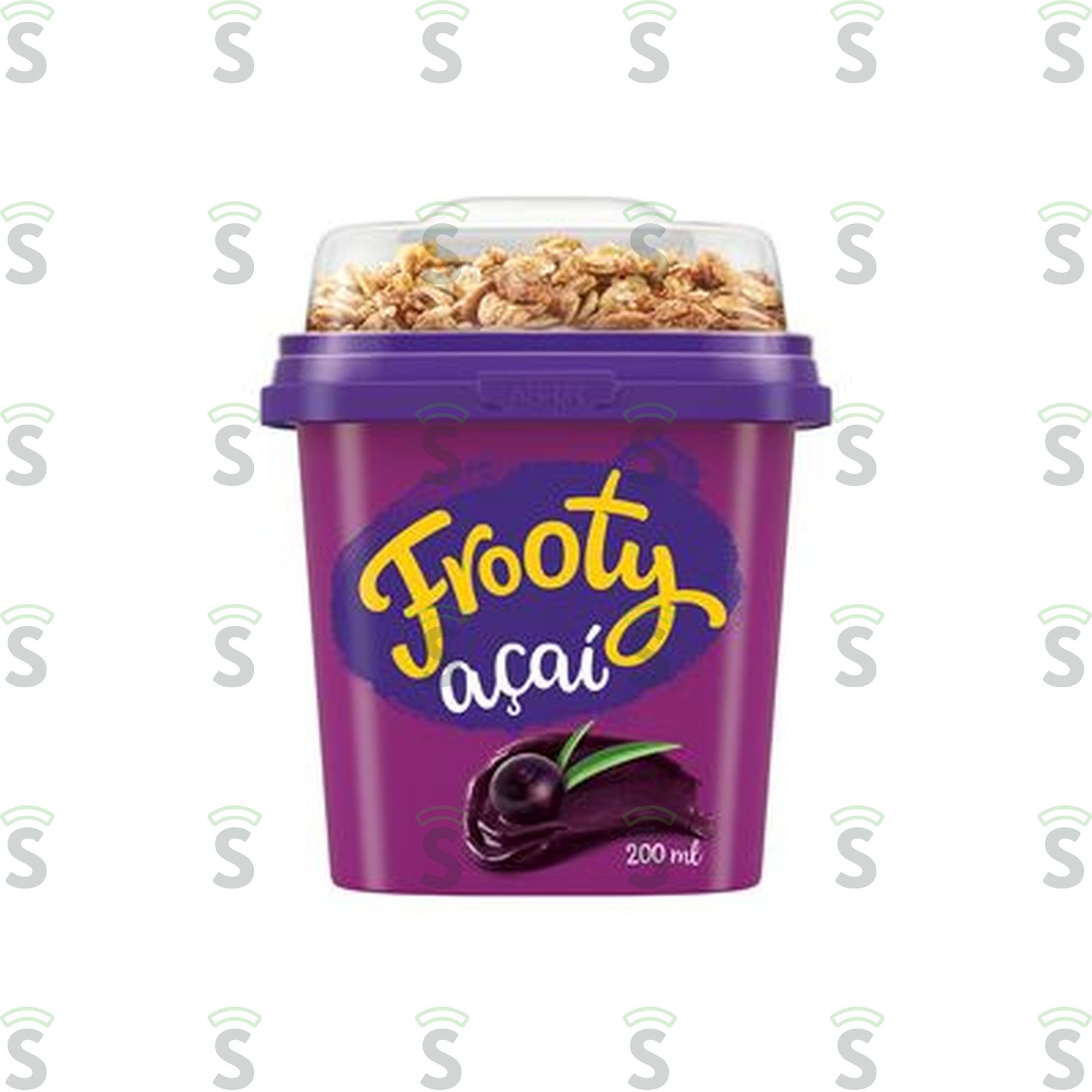 Açaí Congelado Frooty com Granola Pote 200ML