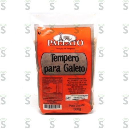  Sal Pallato Temperado Galeto 500g