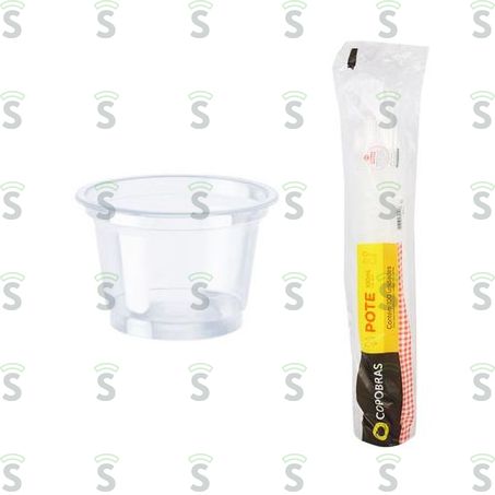  Copobras-pote Transparente 100ml c 50
