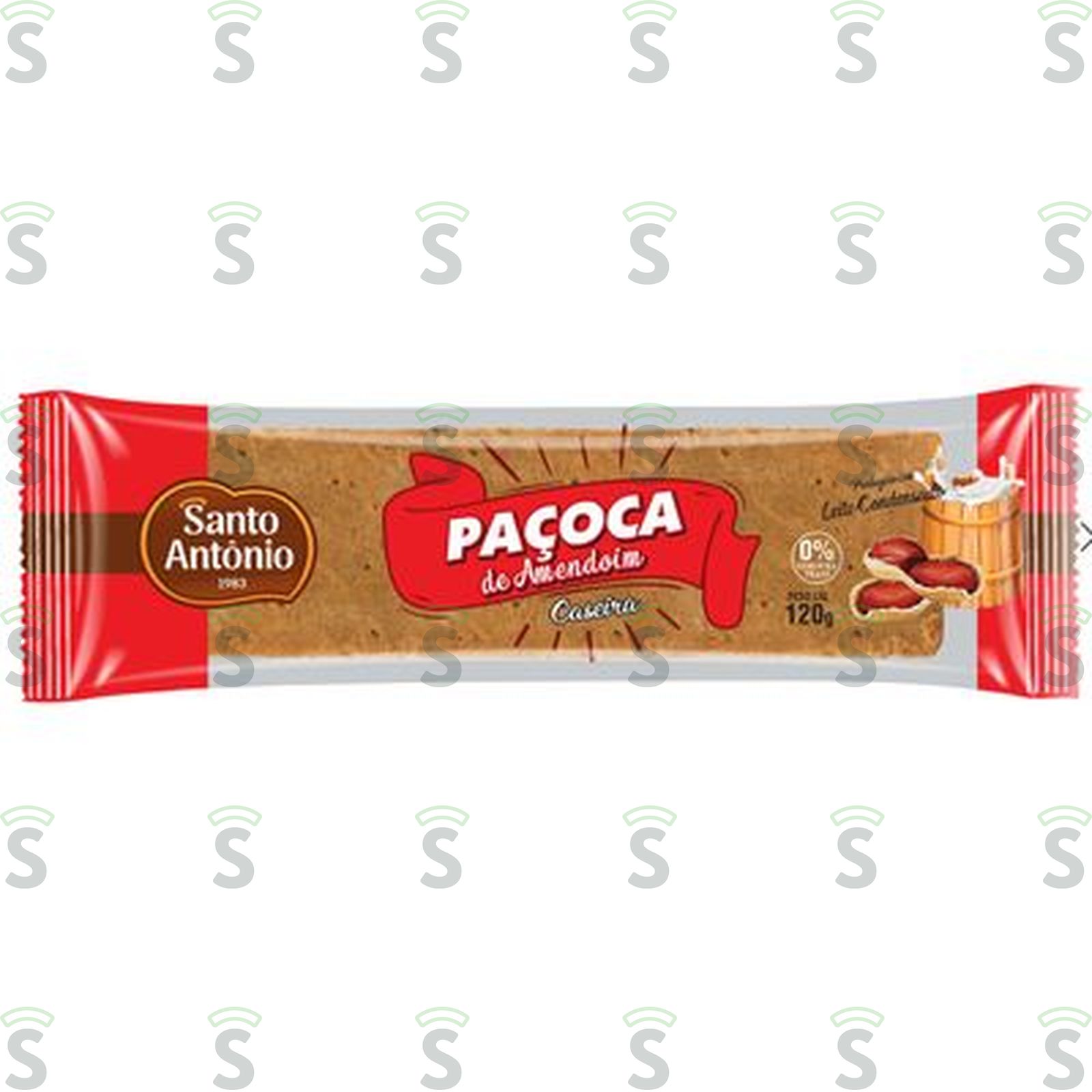 Paçoca Ao Leite Santo Antônio Embalagem 120G