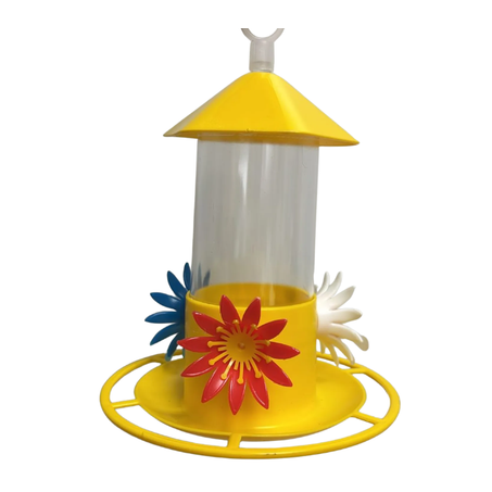 Bebedouro para Beija-flores com chapéu e poleiro 200ml