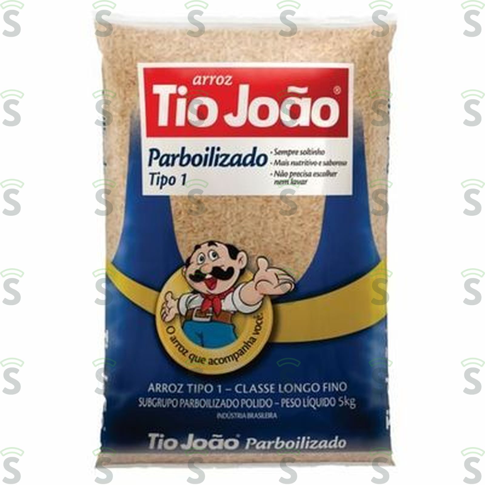 Arroz tio joao parboilizado t1 5kg