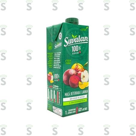  Suco Pronto Suavalan Maça Caixa 1lt