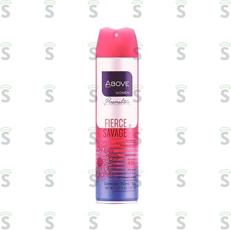  Desodorante Aerosol Above Fierce Savage 150ml