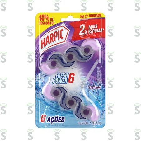  Harpic-det.sanit C/2 Fresh 40*desc 2un