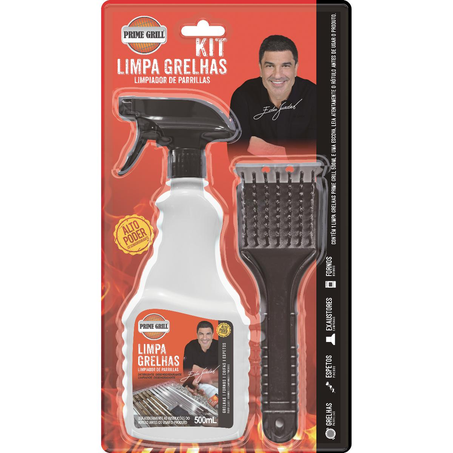 Kit Limpa-grelhas Prime Grill