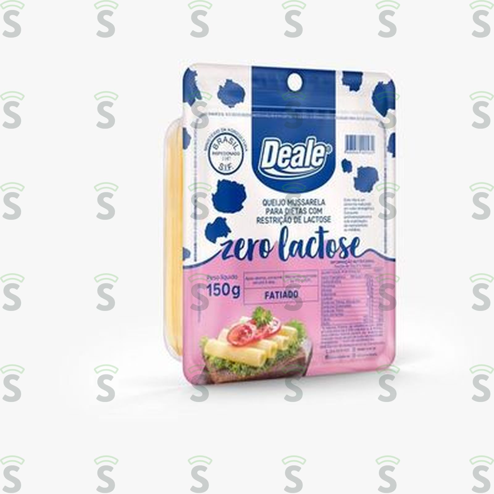 QUEIJO FAT MUSSARELA DEALE  150G 0% LACTOSE