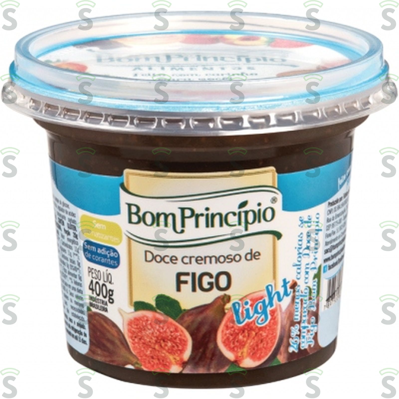 Bom principio-doce light 400g figo