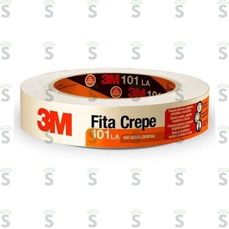  Fita Crepe 3m Tartan 18x50mm Rolo 50mt