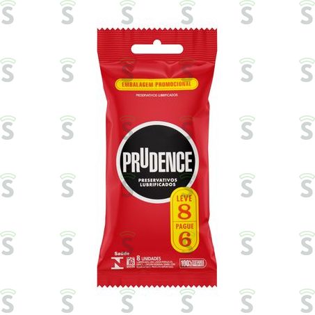 Preservativo Prudence Clássico Embalagem Leve Pague 6 8un