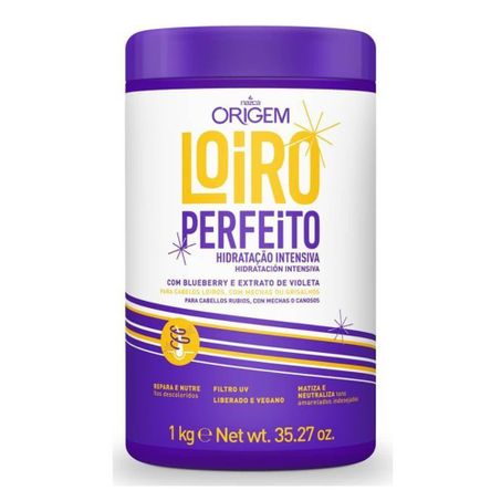 Creme Para Tratamento Nazca Origem Loiro Perfeito 1KG