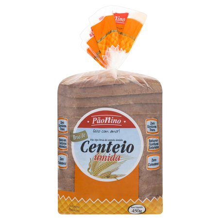 Pão Nino 450g - Broa de Centeio
