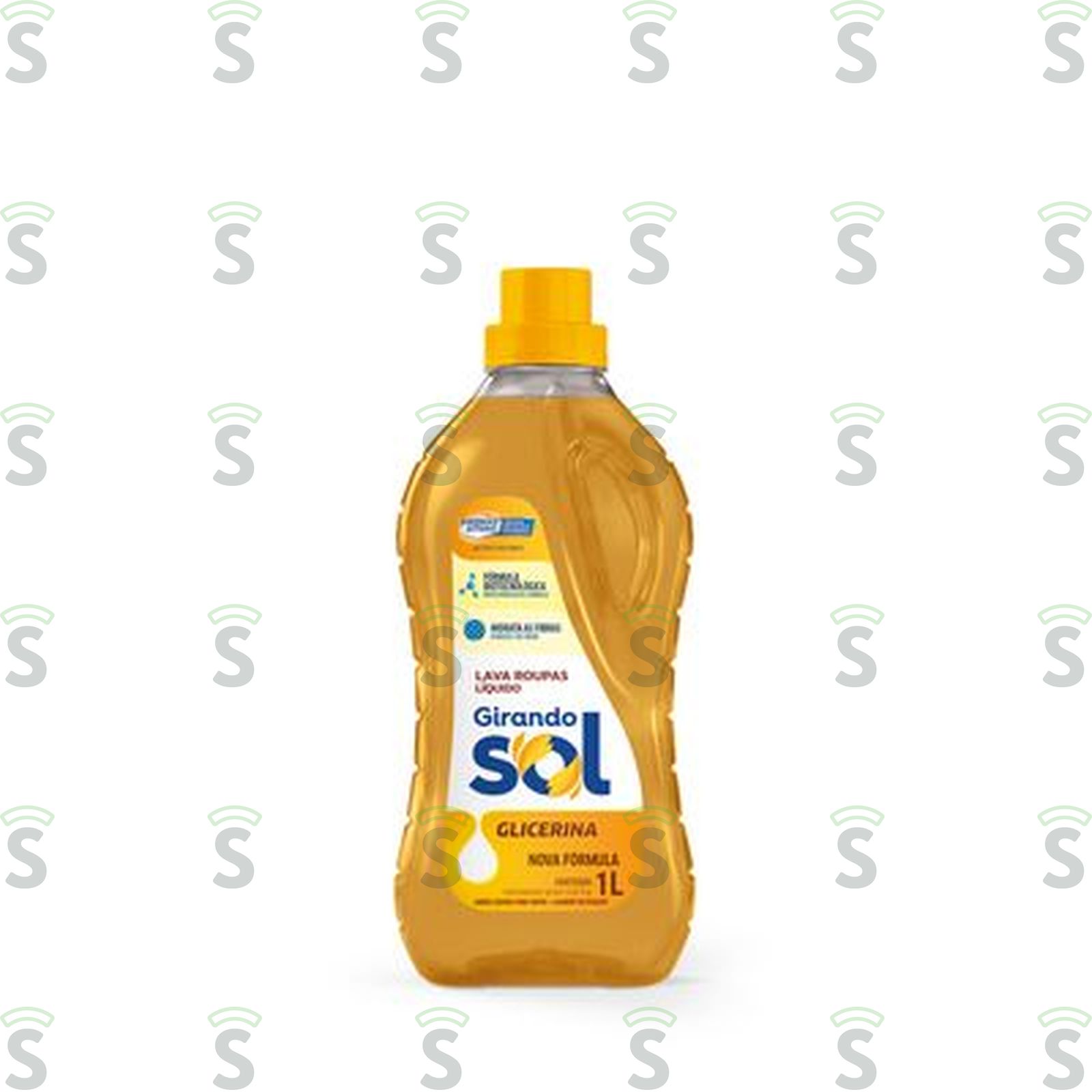 Lava Roupas Girando Sol Glicerina Embalagem 1LT