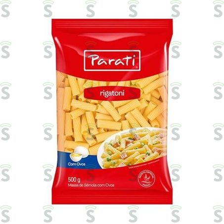  Macarrão Com Ovos Parati Rigatone 500g