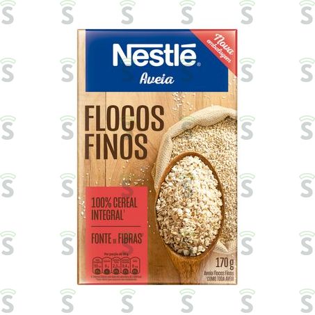  Aveia Flocos Finos Nestlé Caixa 170gr