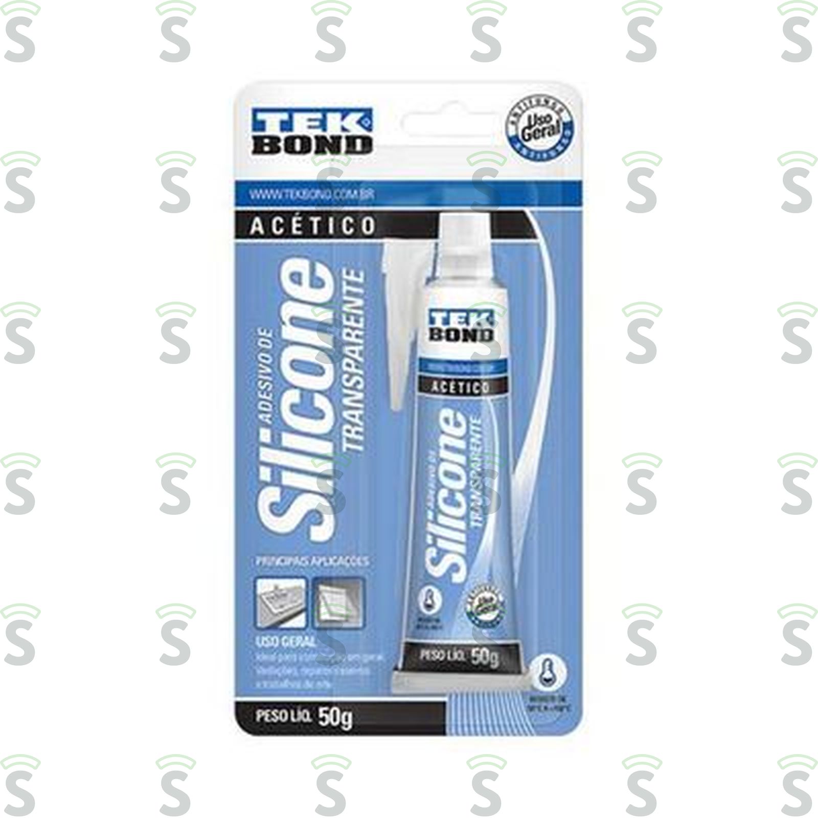 COLA SILICONE TEKBOND 50G TRANSP.
