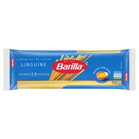 Massa com Ovos Barilla 500g - Linguine