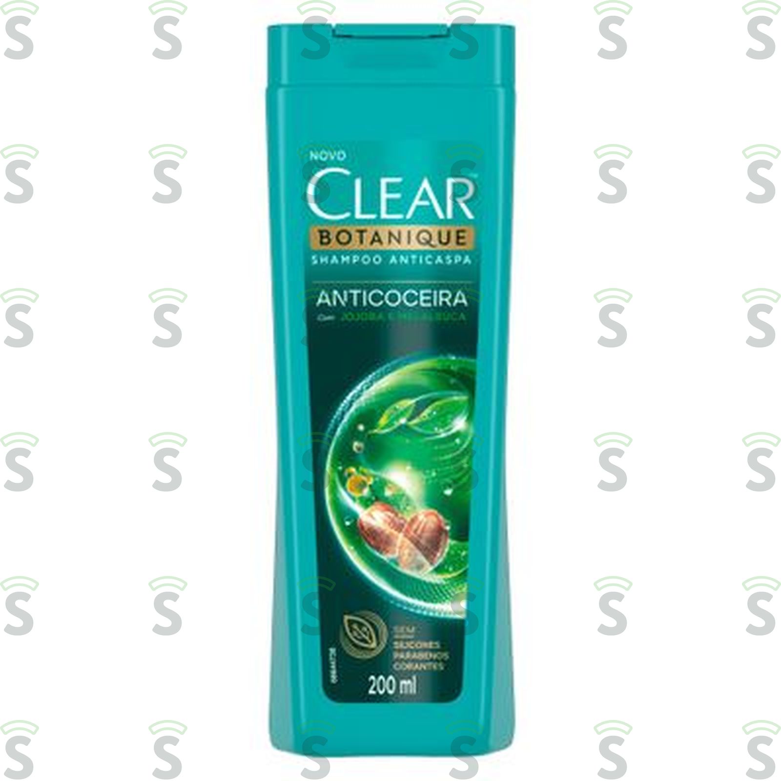 Shampoo Anticaspa Clear Botanique Anticoceira  Frasco 200ml