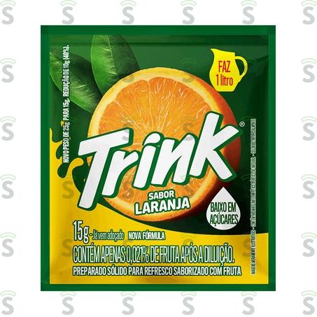  Refresco Po Trink 15g Laranja
