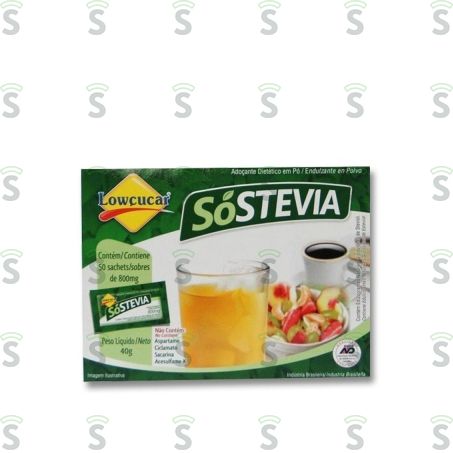  Adoçante Dietético Em Pó Lowçucar Sóstevia Caixa 25gr