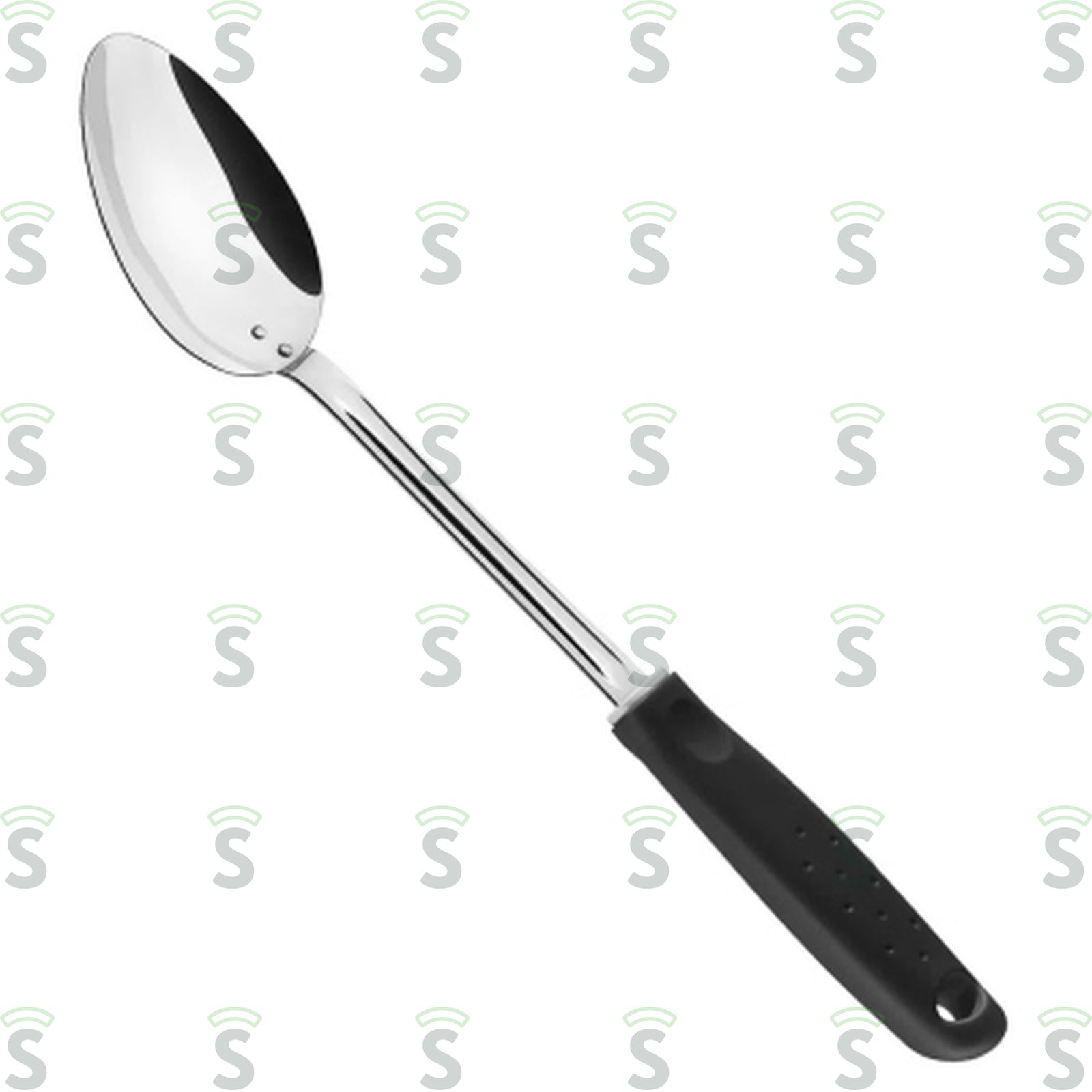 Colher Para Arroz Tramontina Utilitá Inox Preto 1UN