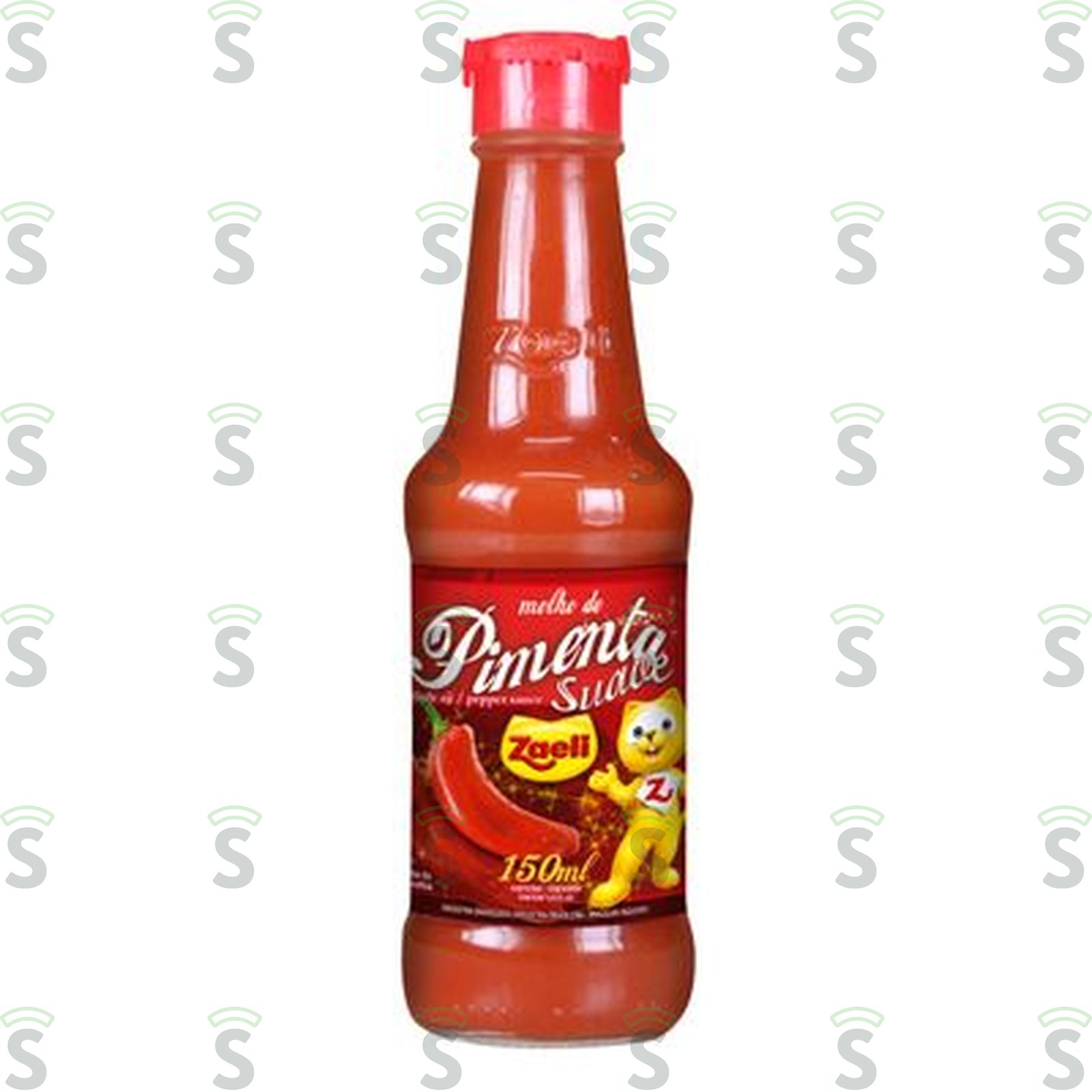 Molho de Pimenta Vermelha Zaeli Suave Frasco 150ml