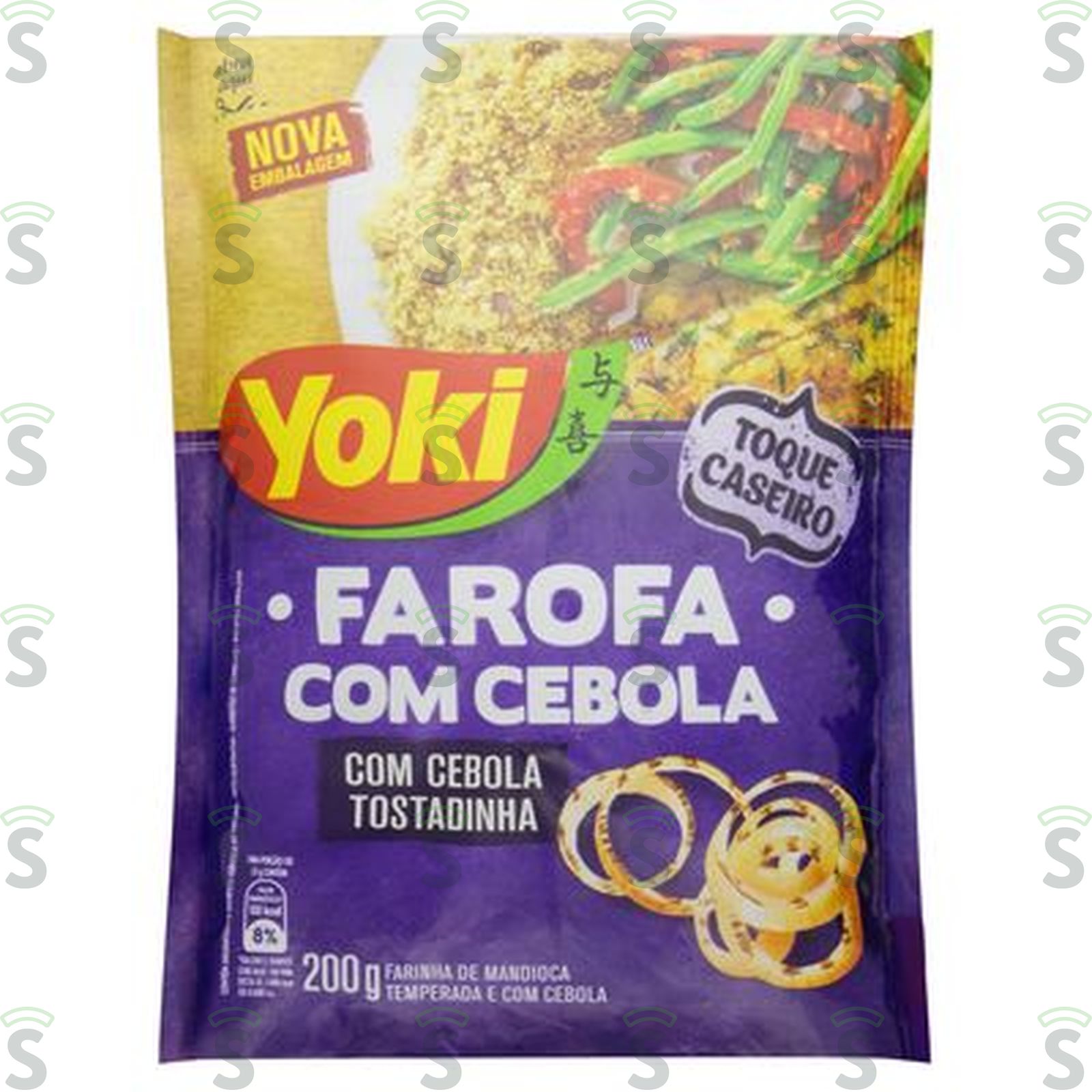 Farofa com Pedaços de Cebola Yoki 200G