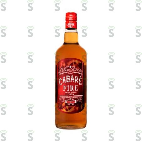  Coquetel Alcoólico Canela Cabaré Fire Garrafa 1lt