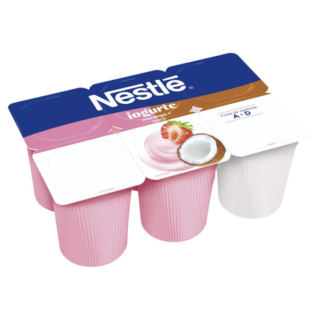 Iogurte Nestlé 510g - Morango/ Coco