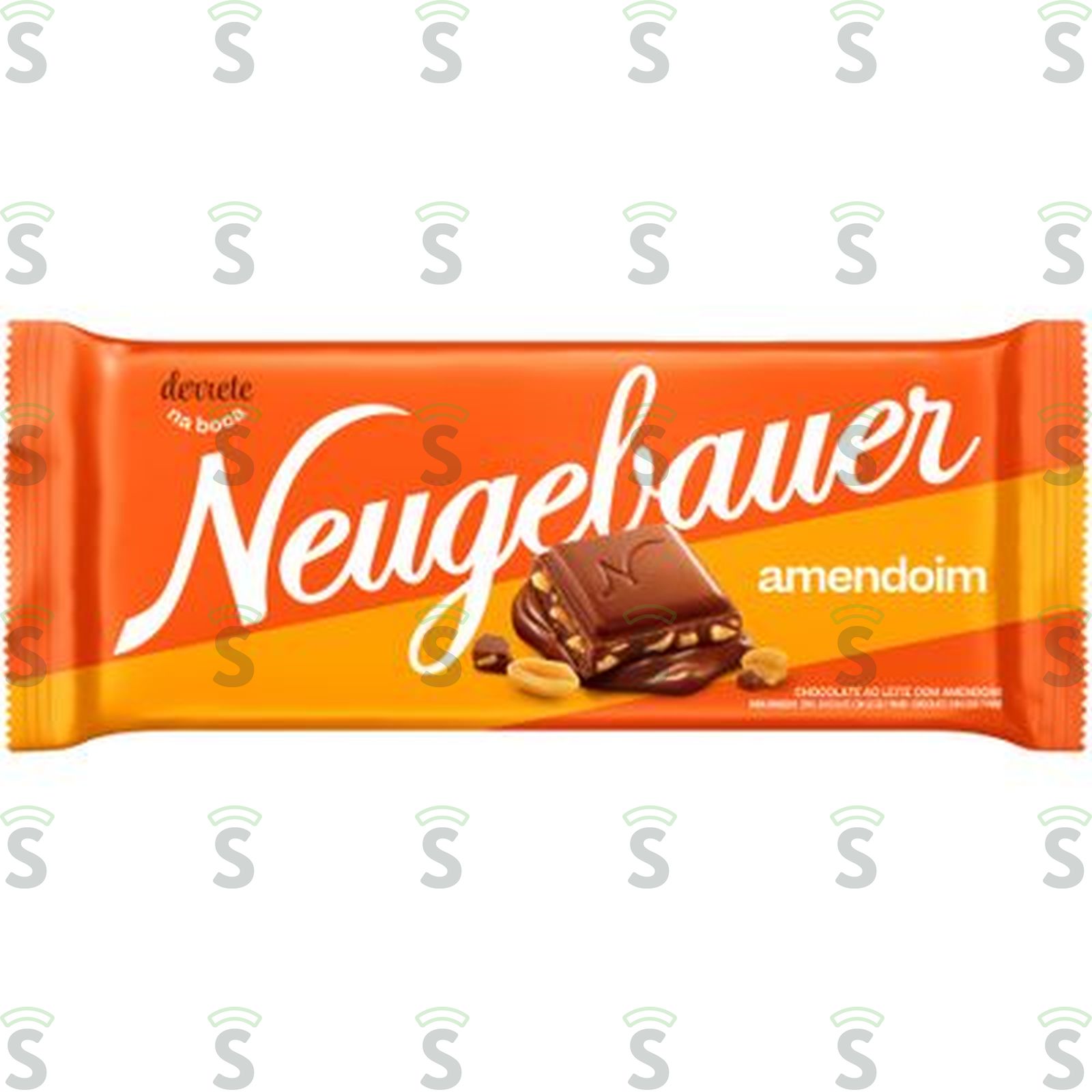 Chocolate Barra Neugebauer Amendoim Embalagem 90G