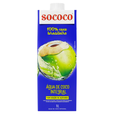 Água de Coco Sococo 1 Litro - TP