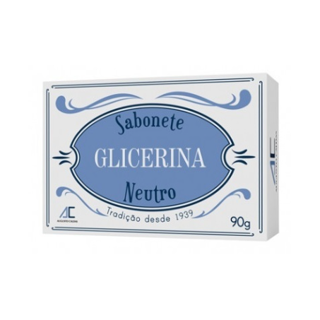 Sabonete Barra Glicerina Neutro 90g C/5 Lv+ Pg-
