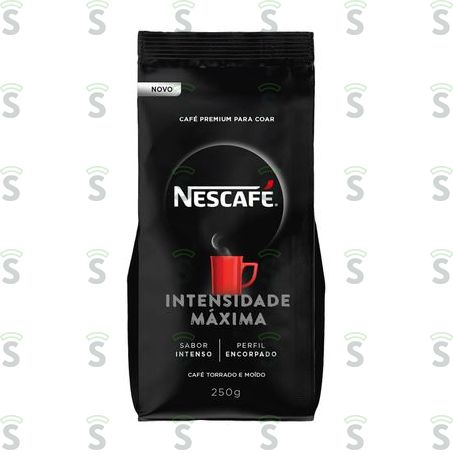  Café Torrado e Moído Intenso Nescafé Intensidade Máxima Premium Pacote 250gr