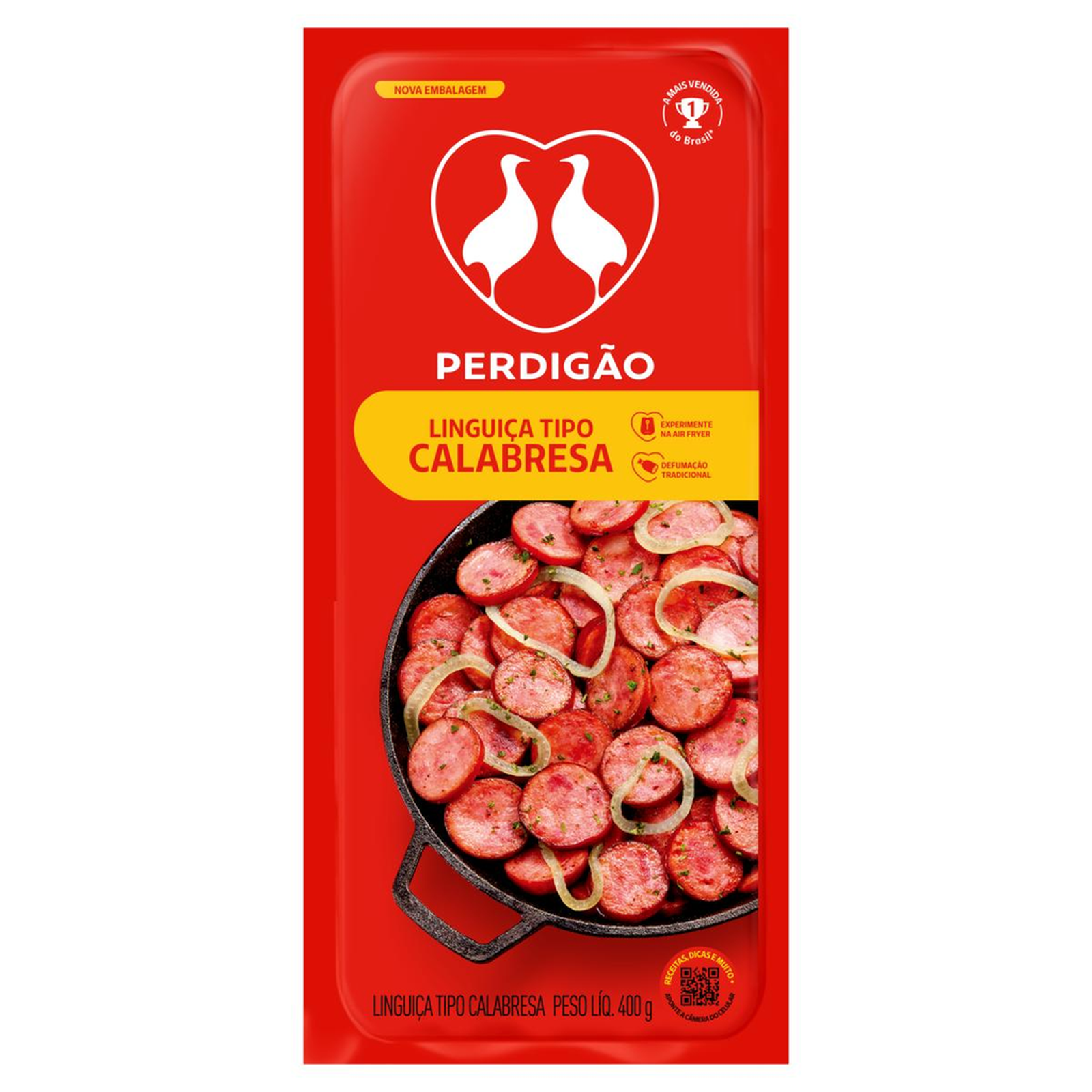 Linguiça Tipo Calabresa Perdigão 400g