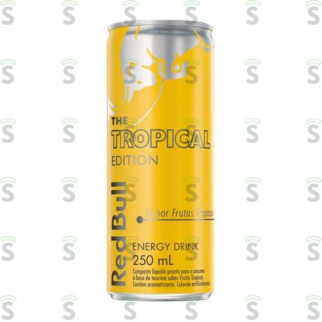  Energético Red Bull Frutas Tropicais Lata 250ml