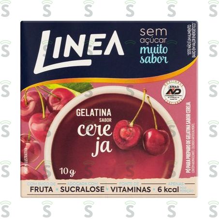  Linea-gelatina Zero 10g Cereja