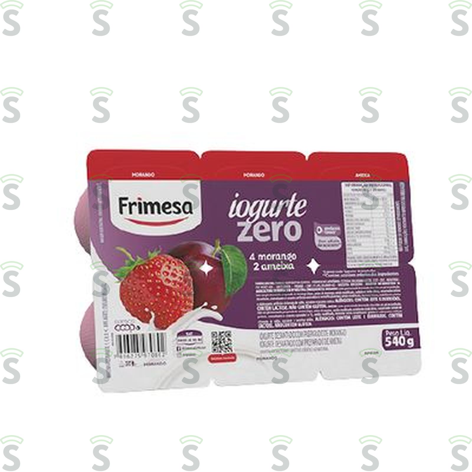 Frimesa-iogurte 540g zero morango ameix
