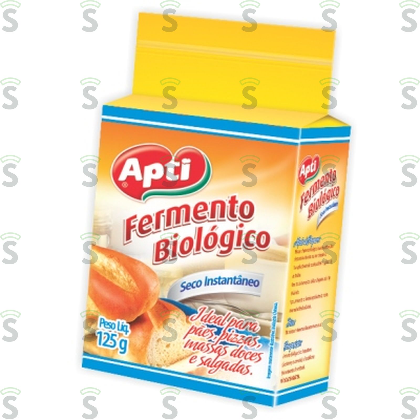 Fermento Biológico Apti Pacote 125gr