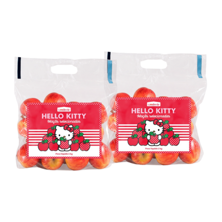 Maçã hello kitty casa de mãe 1kg
