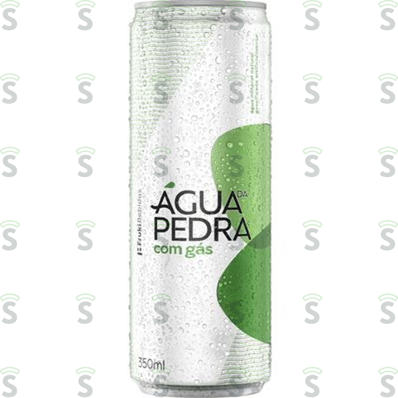 AGUA MIN.DA PEDRA 350ML C GAS LT