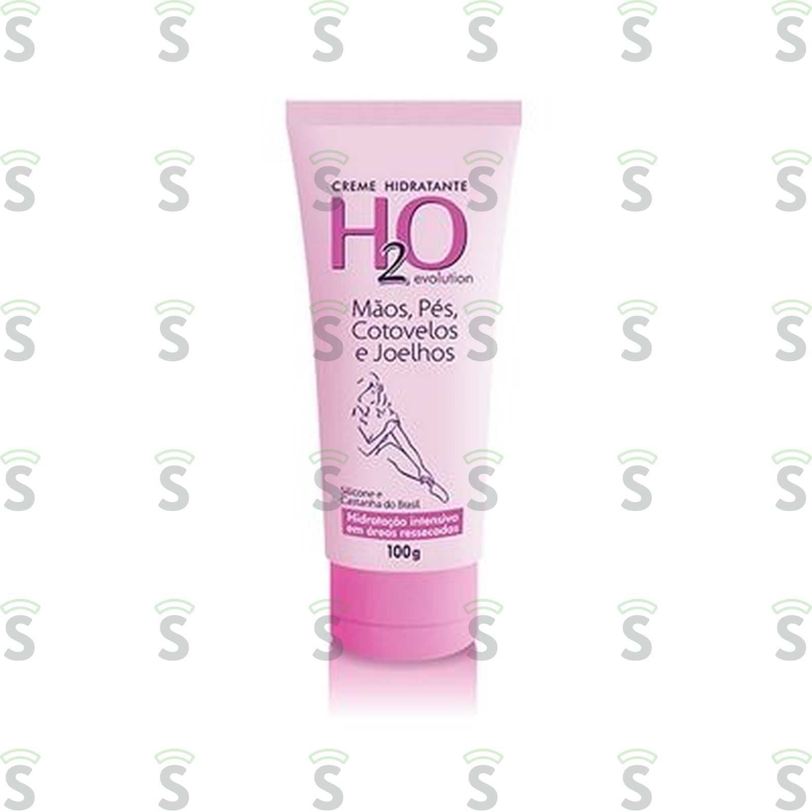 Creme Hidratante H2o Mãos, Pés, Cotovelos e Joelhos Frasco 100gr